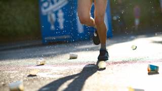 Chłopiec był przypadkowym uczestniem wyścigu na 10 kilometrów.