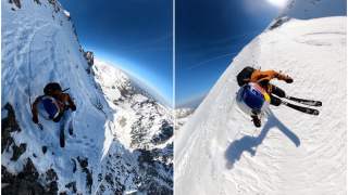 Andrzej Bargiel znany jest ze spektakularnego zjazdu na nartach z K2