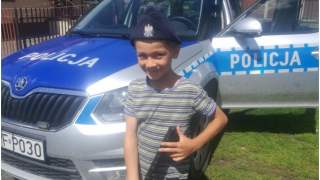 Marzenie chłopca nareszcie zostało spełnione.