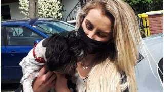 Pies uratował mieszkańców przed pożarem.