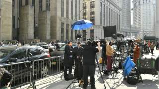 Media przed sądem w Nowym Jorku, proces Harveya Weinsteina