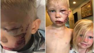 Bridger Walker z siostrą