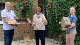 Właścicielka sejfu nie kryła swojej radości