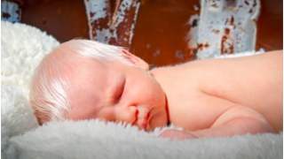 Siwe dziecko przyszło na świat w jednym z węgierskich szpitali.