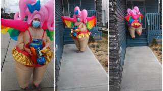 Wróżki rozdają wino i smakołyki