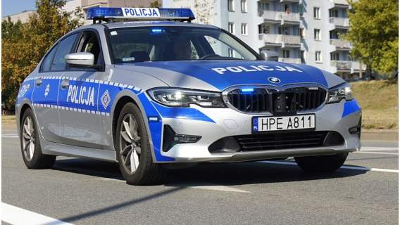 Policja wzięła udział w pościgu ulicami Konina.