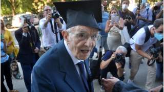 96-letni student Giuseppe Paterno