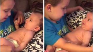 Brat zaśpiewał siostrze piosenkę „You Are So Beautiful”