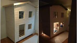 Tata wybudował niesamowity domek dla swoich dzieci