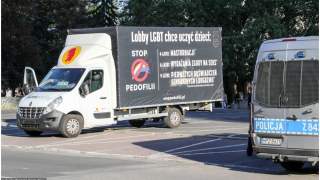 Furgonetka została powstrzymana przed wyruszeniem na ulice Poznania