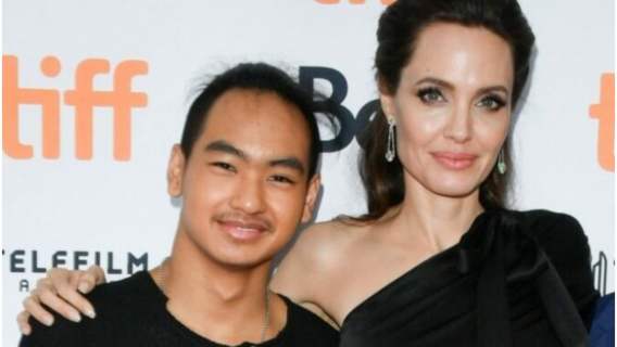 Angelina Jolie i jej syn Maddox