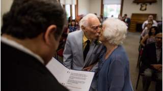 Wzięli ślub po tym, jak poznali się na siłowni