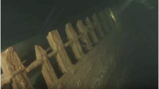 Morze Bałtyckie pokazało jeden ze swoich wraków nurkom z Finlandii