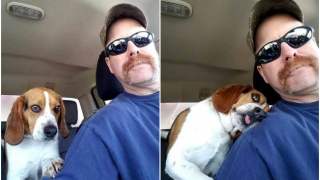 Mężczyzna uratował potrzebującego psa przed śmiercią