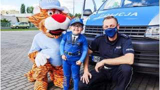 Policja sprawiła chłopcu ogromną niespodziankę