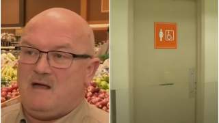 Kobieta urodziła dziecko w supermarkecie