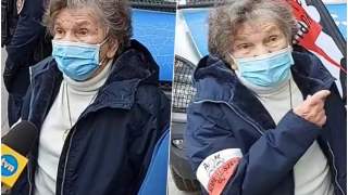 Pani Wanda wspiera Strajk Kobiet