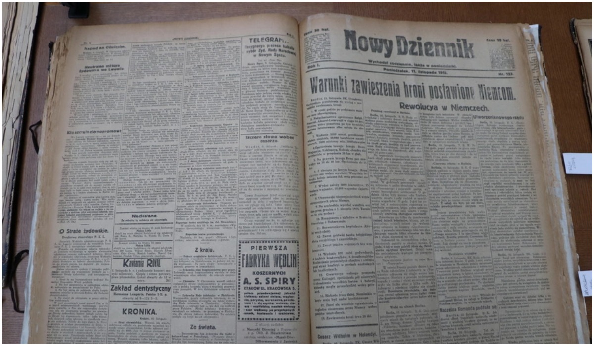 Dzień niepodległości - gazety w Polsce