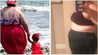 Metamorfoza kobiety pozwoliła schudnąć jej aż 56 kilogramów