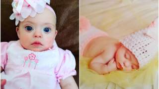 Dziewczynka od urodzenia zaczęła karierę modelki